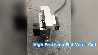 VCAP platte spreekspoelmotor Hoge precisie lineaire beweging