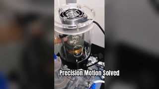 Precisie lineaire beweging spreekspoelmotor